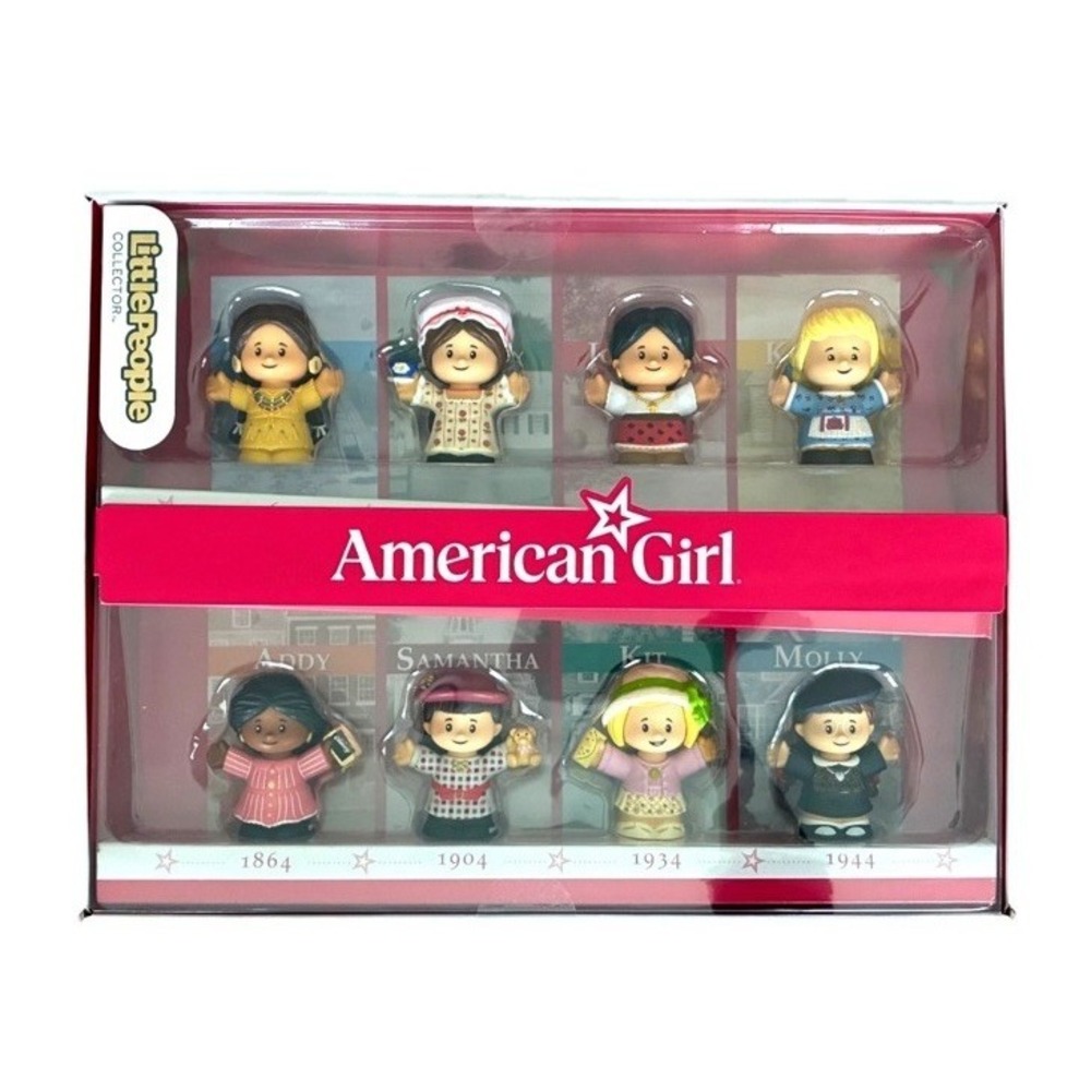 American‎ Girl Fisher-Price Little People Collector Set Felicity Molly Kit New